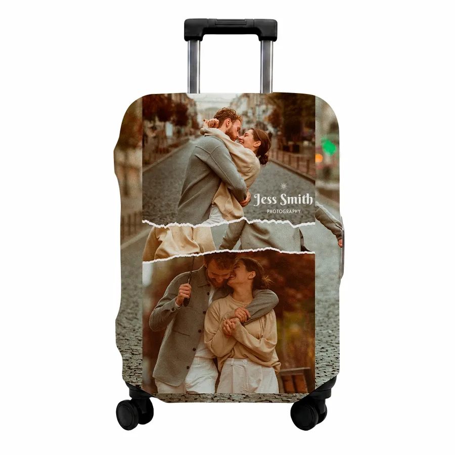 Photo Luggage Covers - Custom Coasters Now