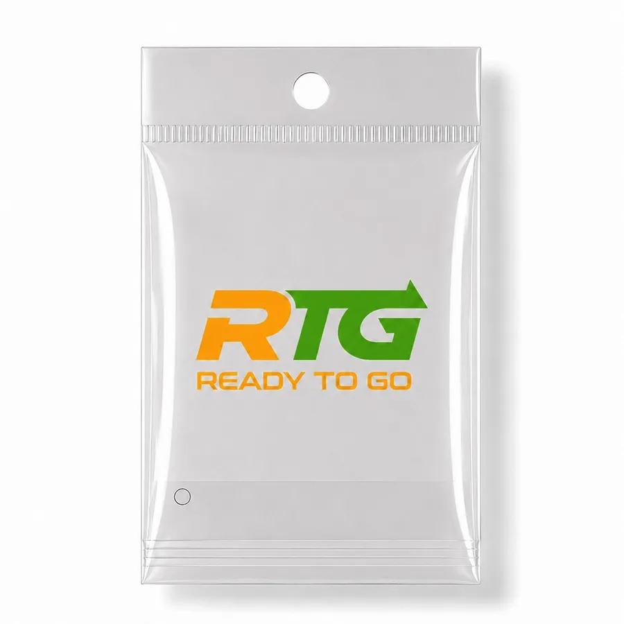 Header Bags with Round Hang Hole - Custom Coasters Now