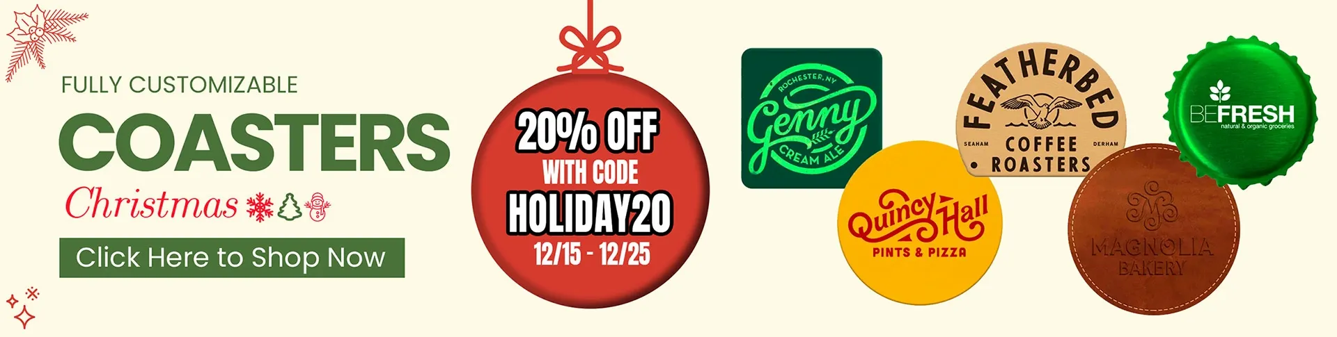 CustomCoastersNow.Com OFFER